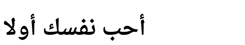Preview of Droid Arabic Naskh Bold