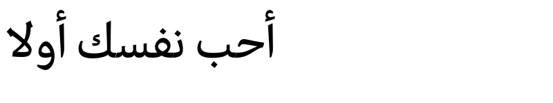 Preview of Edit Serif Arabic Regular